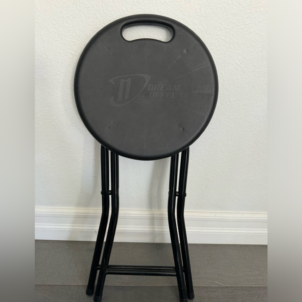 Dream Duffel Portable Folding Stool — Black
